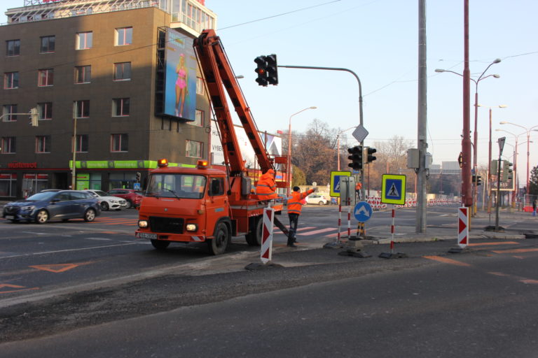 Dopravné obmedzenia v Bratislave