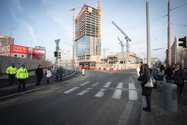 Dopravné obmedzenia v Bratislave