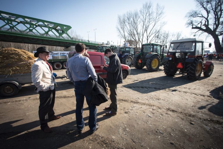 Protest farmárov