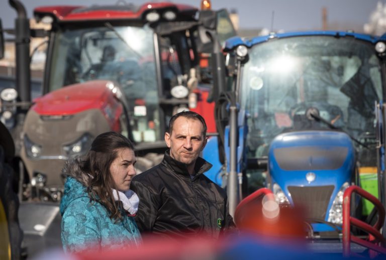 Protest farmárov