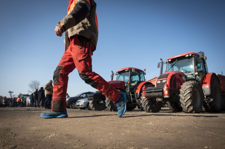 Protest farmárov