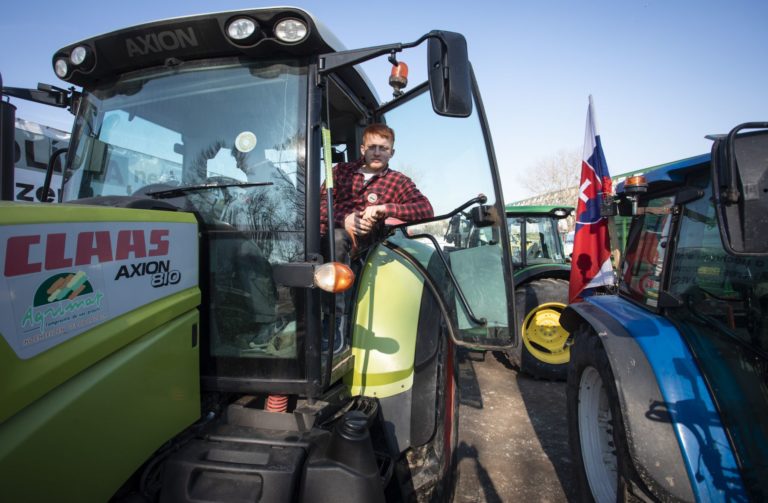 Protest farmárov