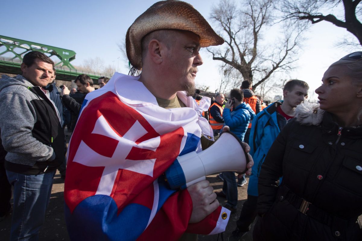 Protest farmárov