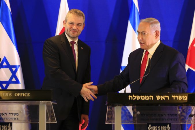 Peter Pellegrini, Benjamin Netanjahu