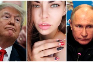 Vladimir Putin, Donald Trump, Anastasia Vašukevič