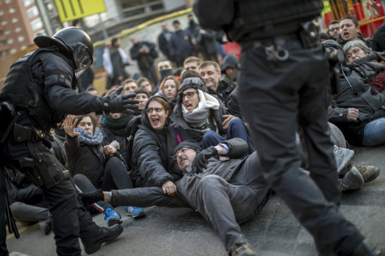 Katalánsko, protest