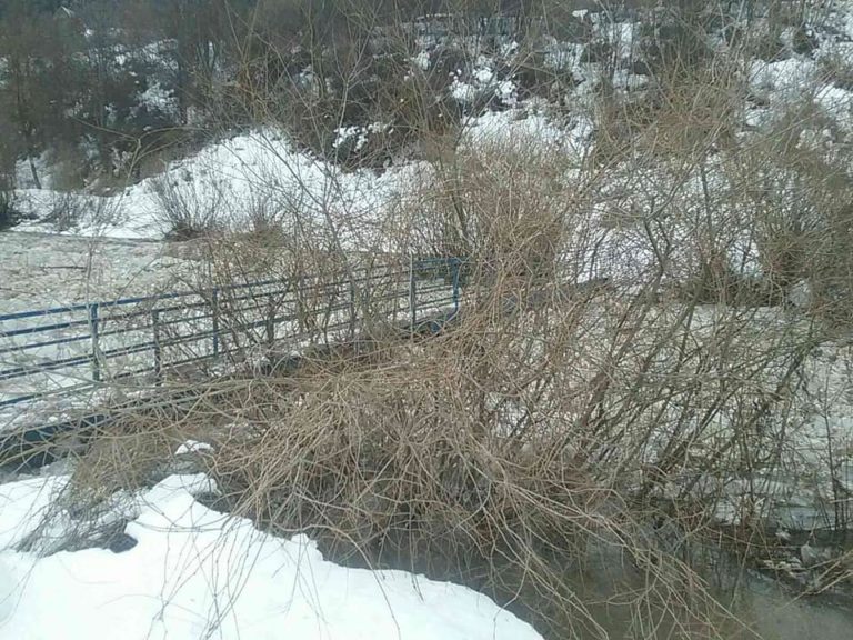 Kysuca, ľadové kryhy