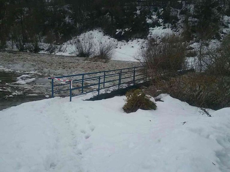 Kysuca, ľadové kryhy