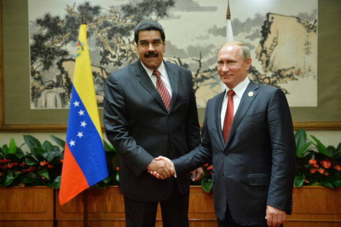 Vladimir Putin, Nicolás Maduro