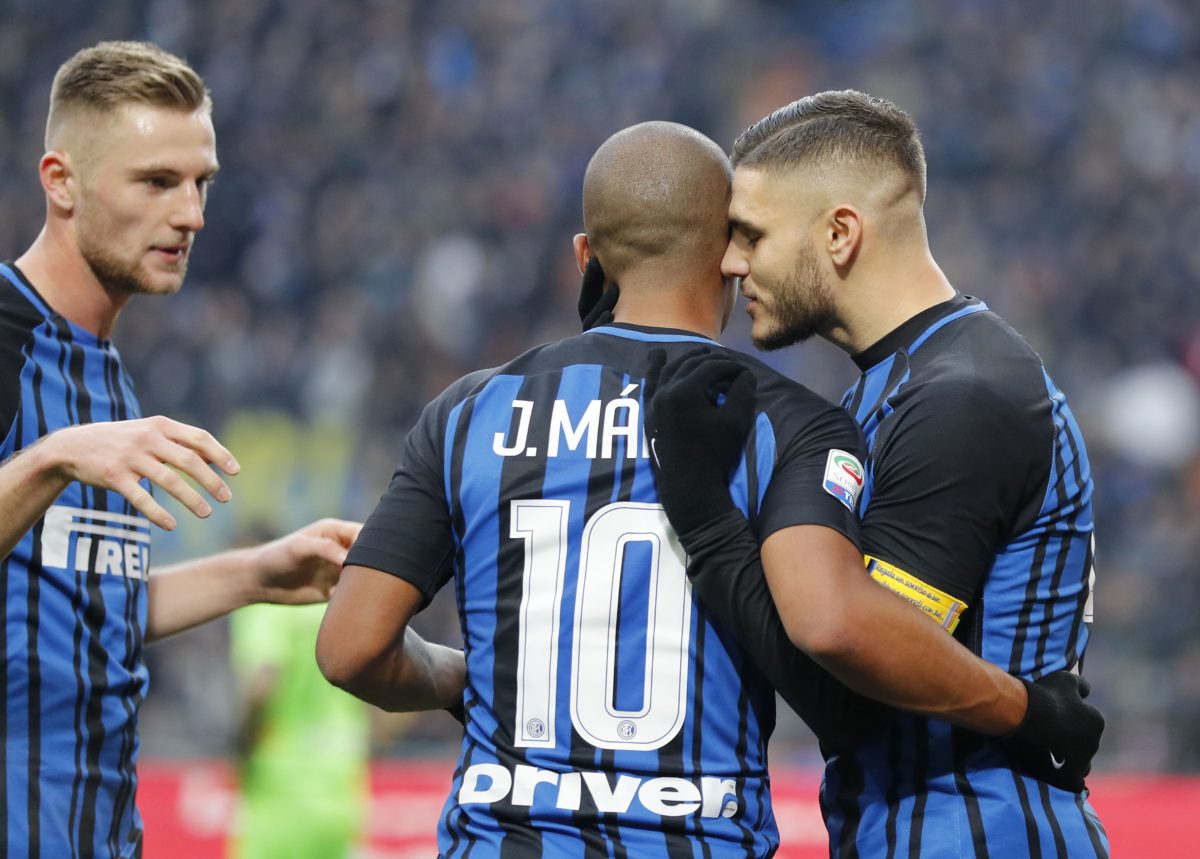 Milan Škriniar, Joao Mario, Mauro Icardi