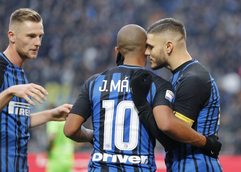 Milan Škriniar, Joao Mario, Mauro Icardi