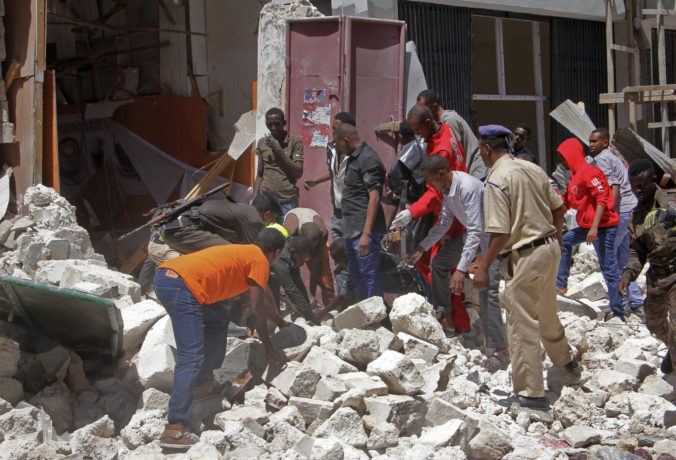 Somálsko, bombový útok