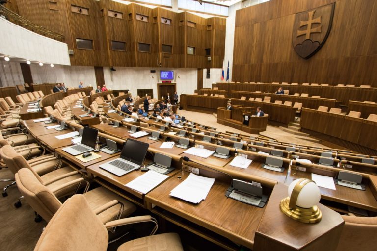 Národná rada SR, parlament