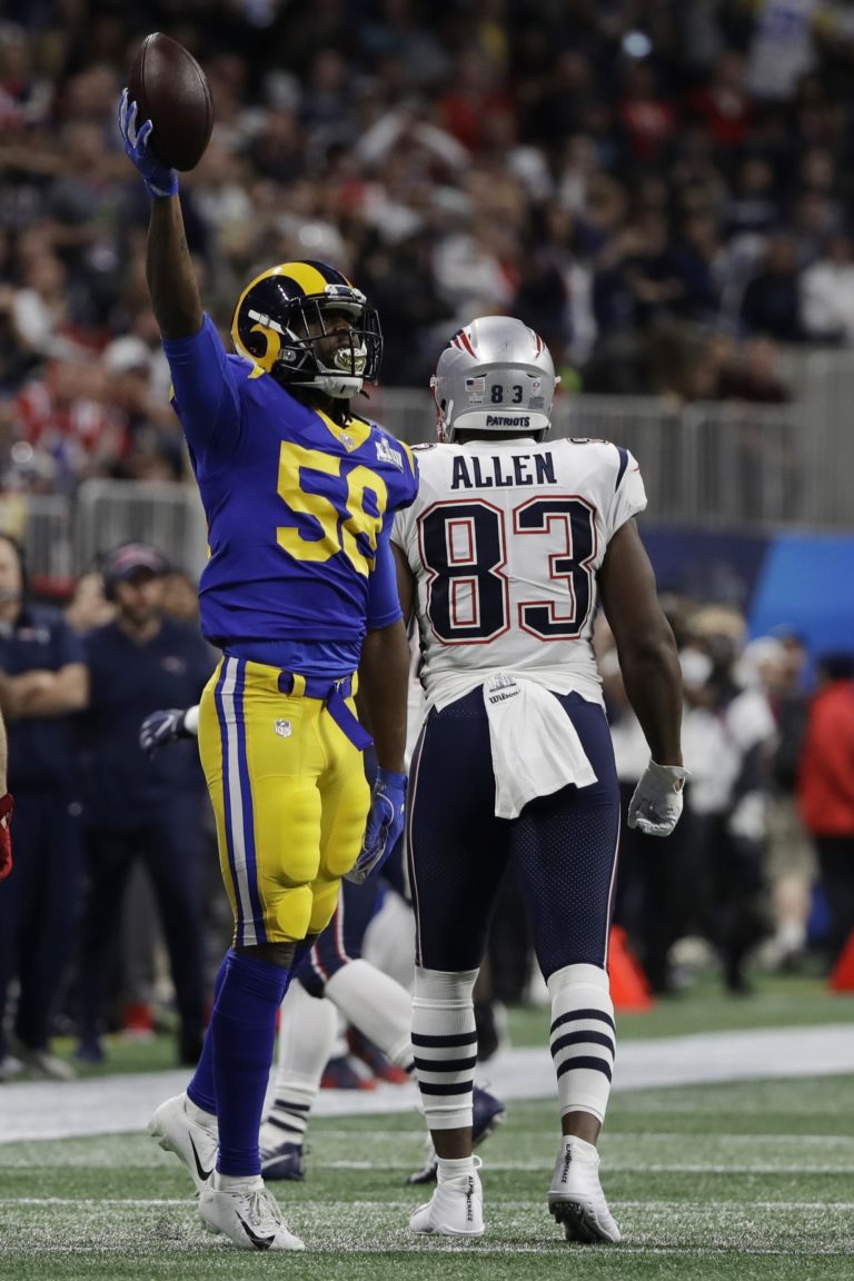 LIII. Super Bowl (Atlanta): Los Angeles Rams – New England Patriots