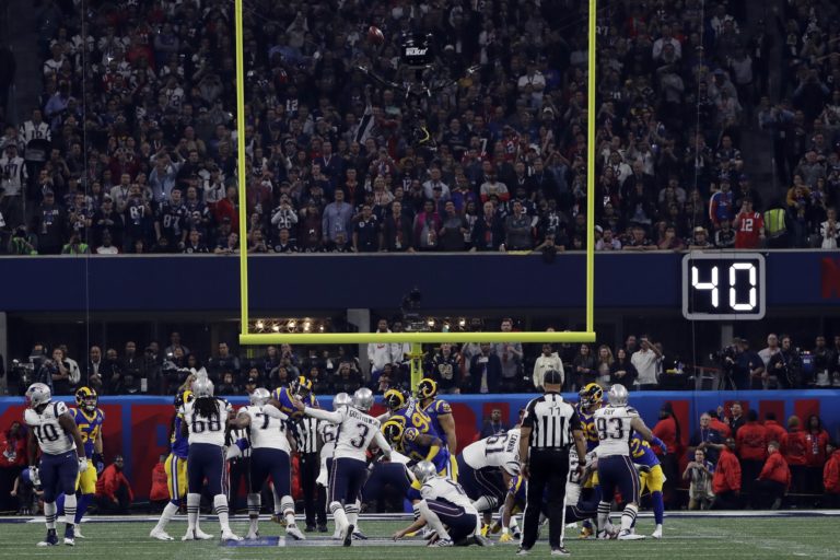 LIII. Super Bowl (Atlanta): Los Angeles Rams – New England Patriots