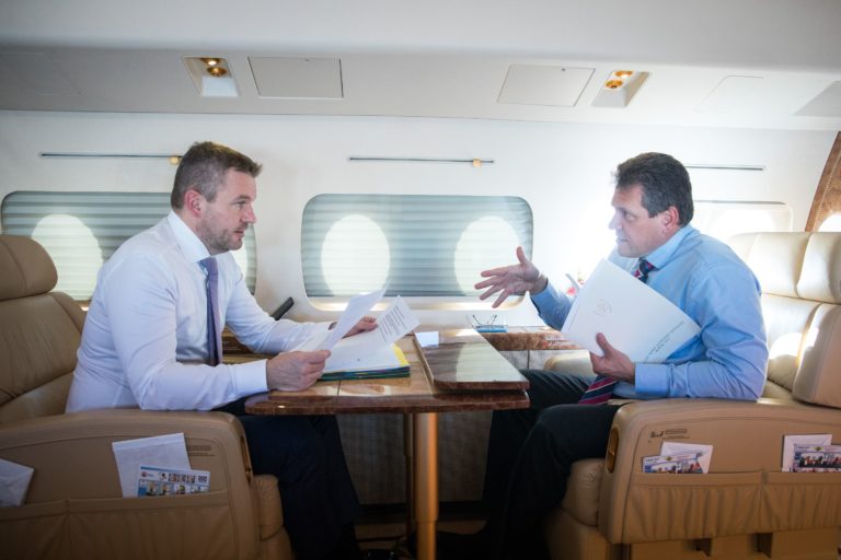 Peter Pellegrini, Maroš Šefčovič