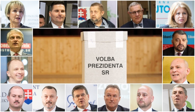 Prezidentské voľby 2019 na Slovensku - kandidáti