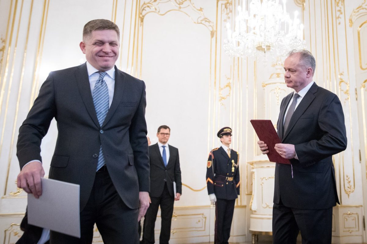 Robert Fico, Andrej Kiska