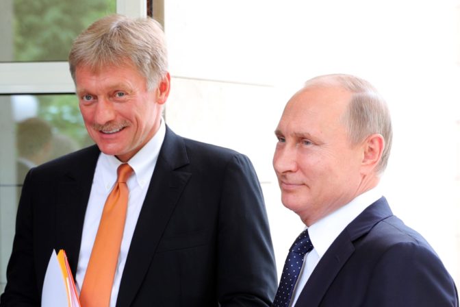 Peskov, Putin