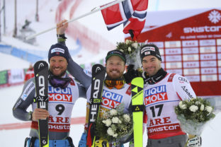Aksel Lund Svindal, Kjetil Jansrud, Vincent Kriechmayr, MS v zjazdovom lyžovaní, Aare