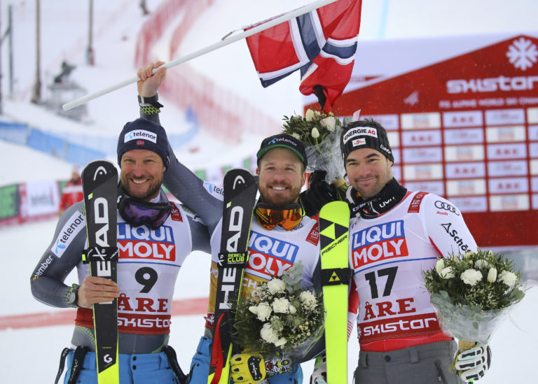 Aksel Lund Svindal, Kjetil Jansrud, Vincent Kriechmayr, MS v zjazdovom lyžovaní, Aare