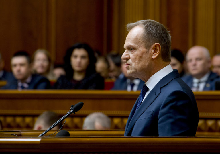 Donald Tusk, Ukrajina