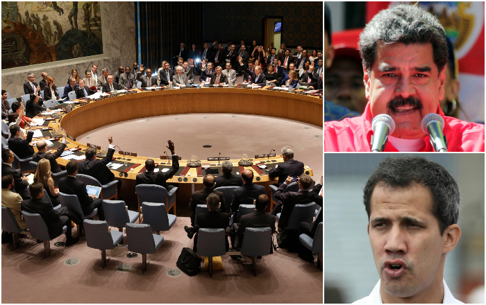 Bezpečnostná rada OSN, Nicolás Maduro, Juan Guaidó