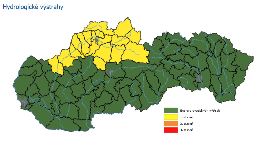 výstraha, povodne
