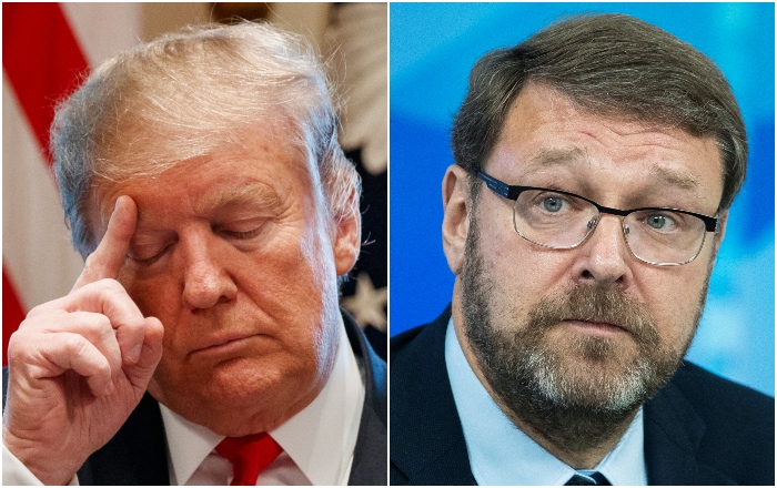 Donald Trump, Konstantin Kosačev