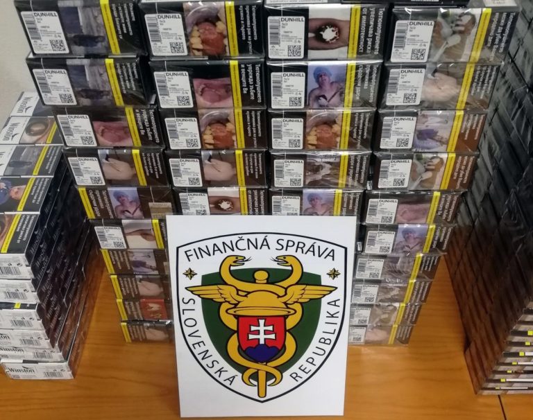 pašované cigarety