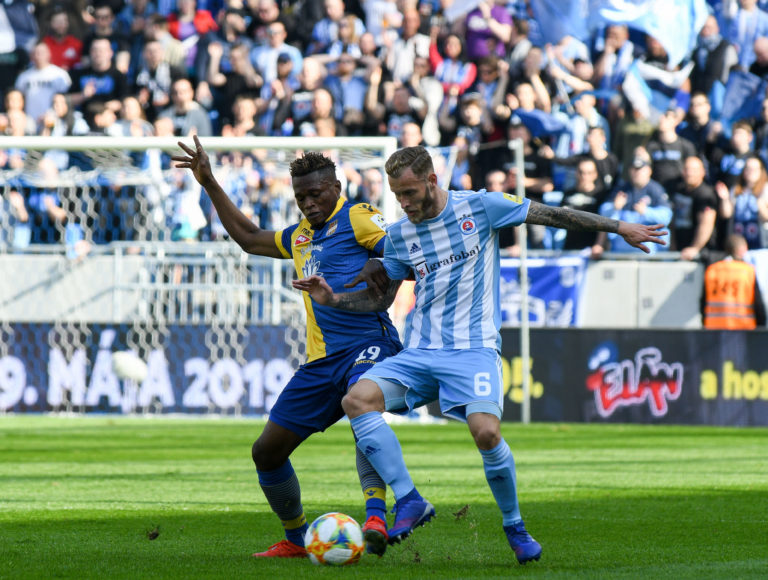 Joeri De Kamps, Abdulrahman Taiwo, ŠK Slovan Bratislava, FC DAC 1904 Dunajská Streda