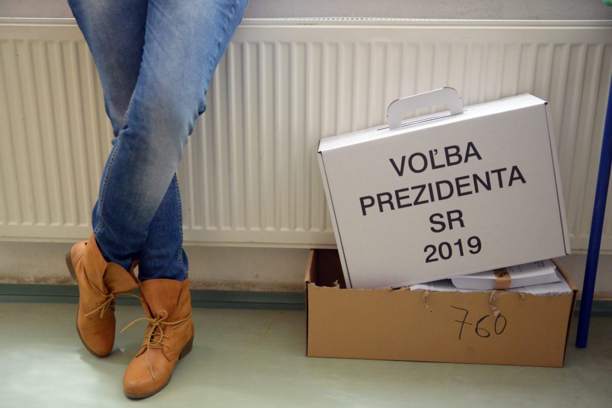 Prezidentské voľby 2019 na Slovensku, Sliač