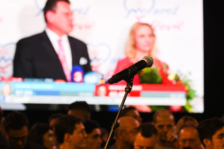 Volebná centrála Zuzany Čaputovej