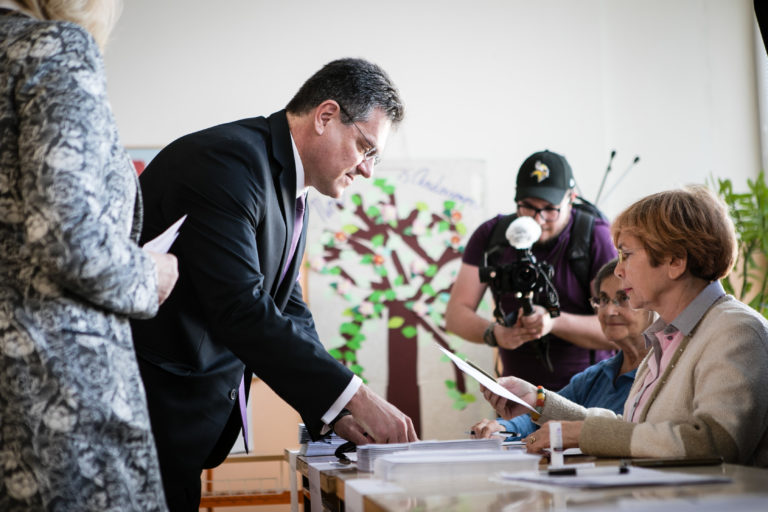 Prezidentské voľby 2019 na Slovensku, Maroš Šefčovič