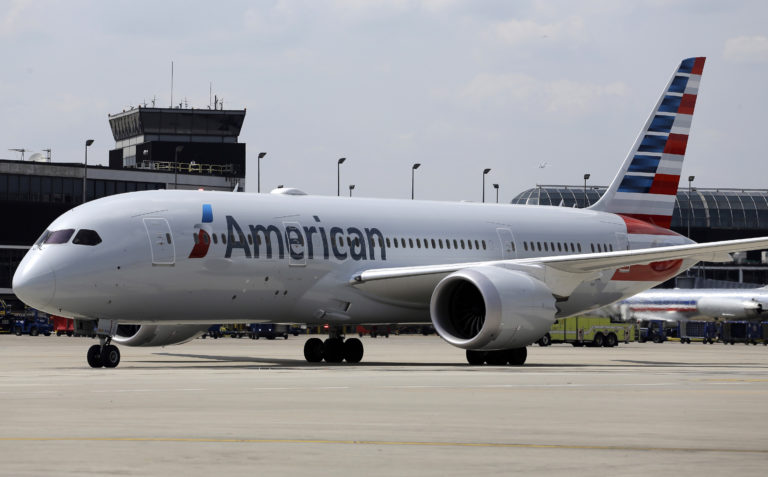 Boeing 787 Dreamliner. American Airlines