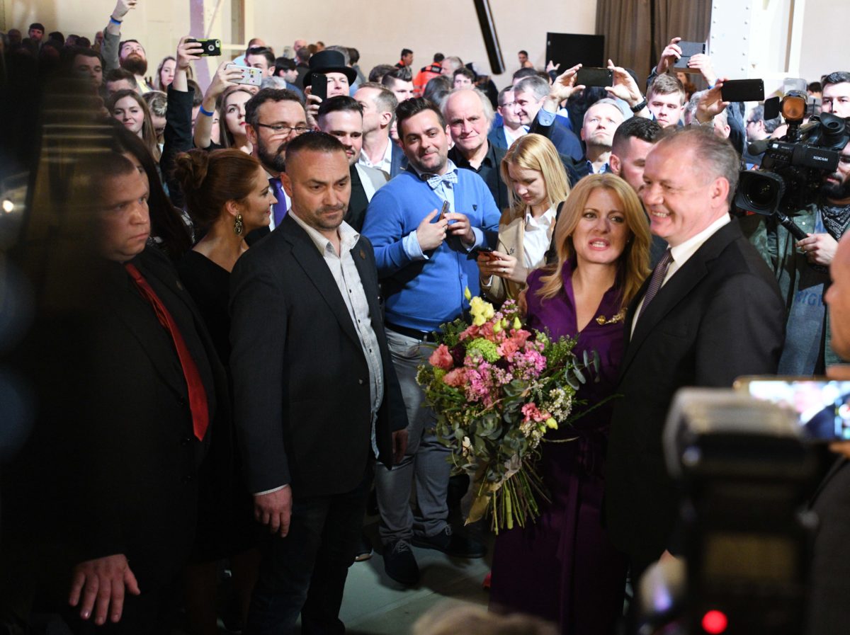 Prezidentské voľby 2019 na Slovensku, Zuzana Čaputová, Andrej Kiska