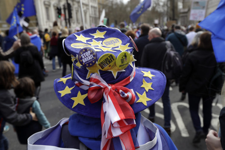 Brexit, pochod