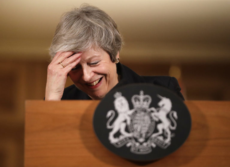 Theresa Mayová, brexit