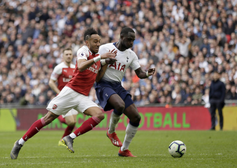 Moussa Sissoko, Pierre Emerick Aubameyang, Tottenham, Arsenal