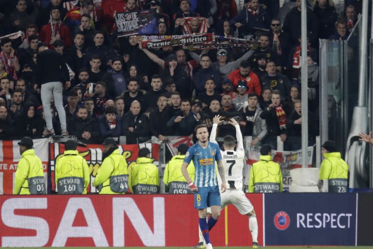 Cristiano Ronaldo, Liga majstrov, Juventus Turín, Atlético Madrid