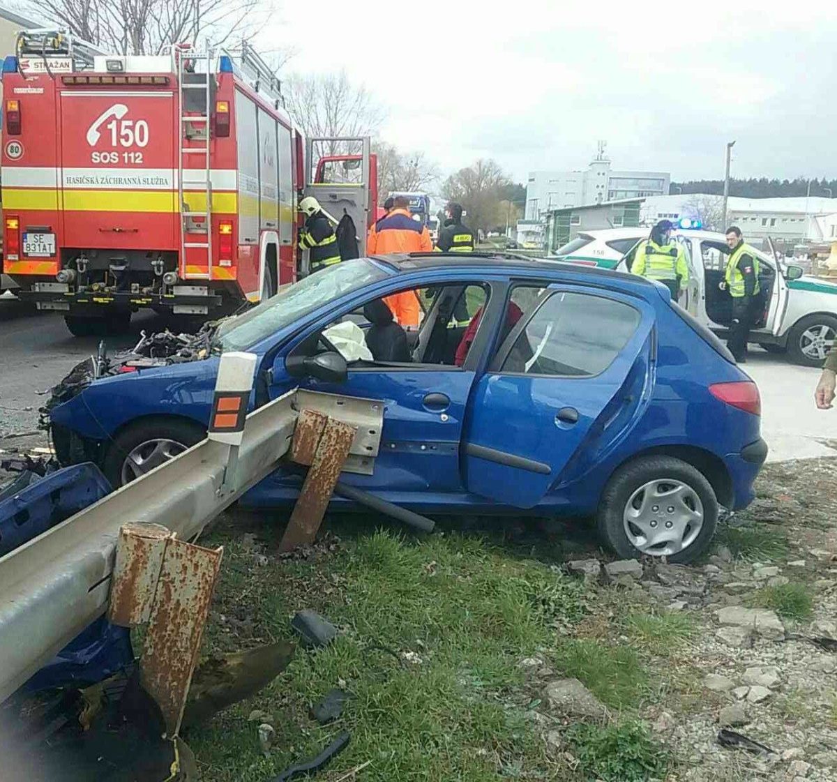 HASIČI: Dopravná nehoda