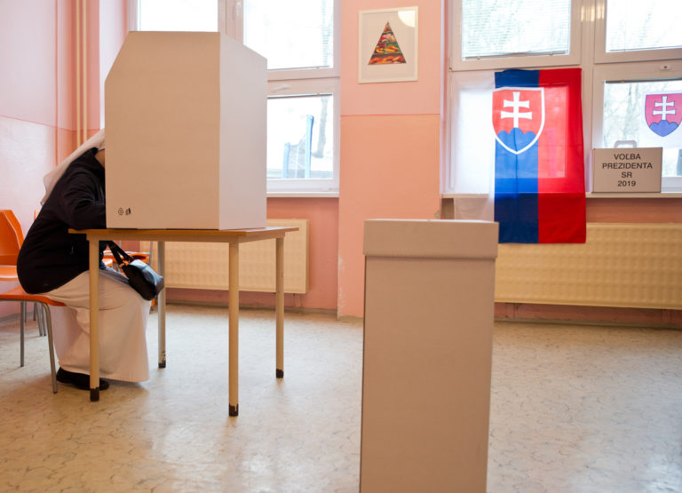 Prezidentské voľby 2019 na Slovensku: Volebný akt rehoľných sestier v Nitre