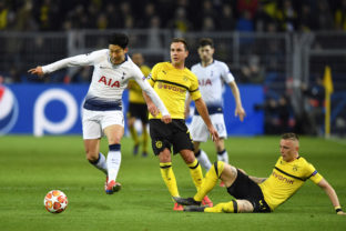 Zápas Borussia Dortmund and Tottenham Hotspur