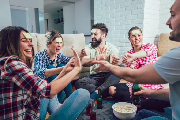 Playing Funny Game with Friends