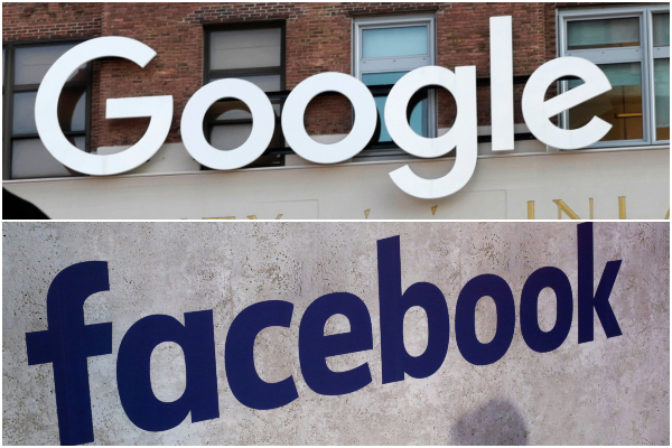 Google, Facebook