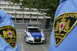 gruzínska polícia