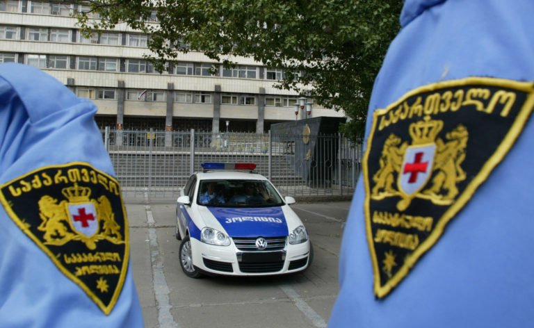 gruzínska polícia