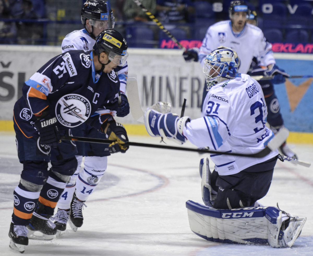 Ladislav Nagy, Mathieu Corbeil, HC Košice, HK Poprad