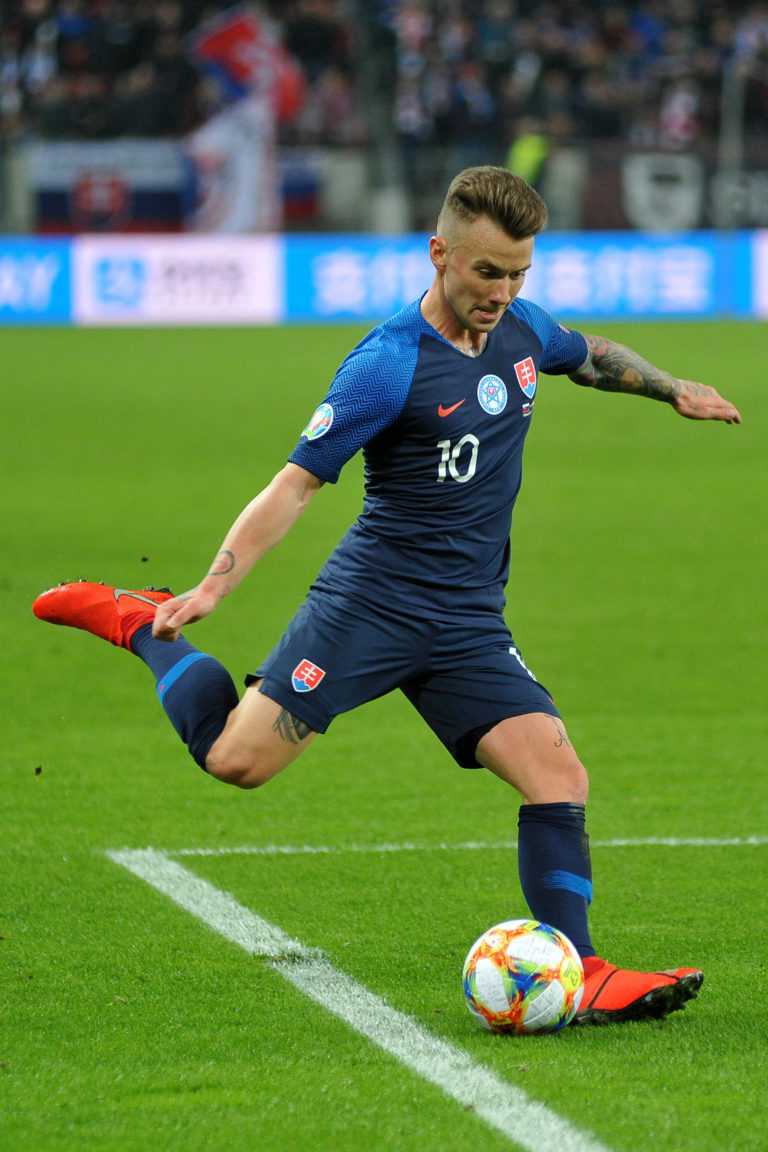 FUTBAL: Slovensko - Maďarsko (kvalifikácia o postup na ME 2020), Albert Rusnák