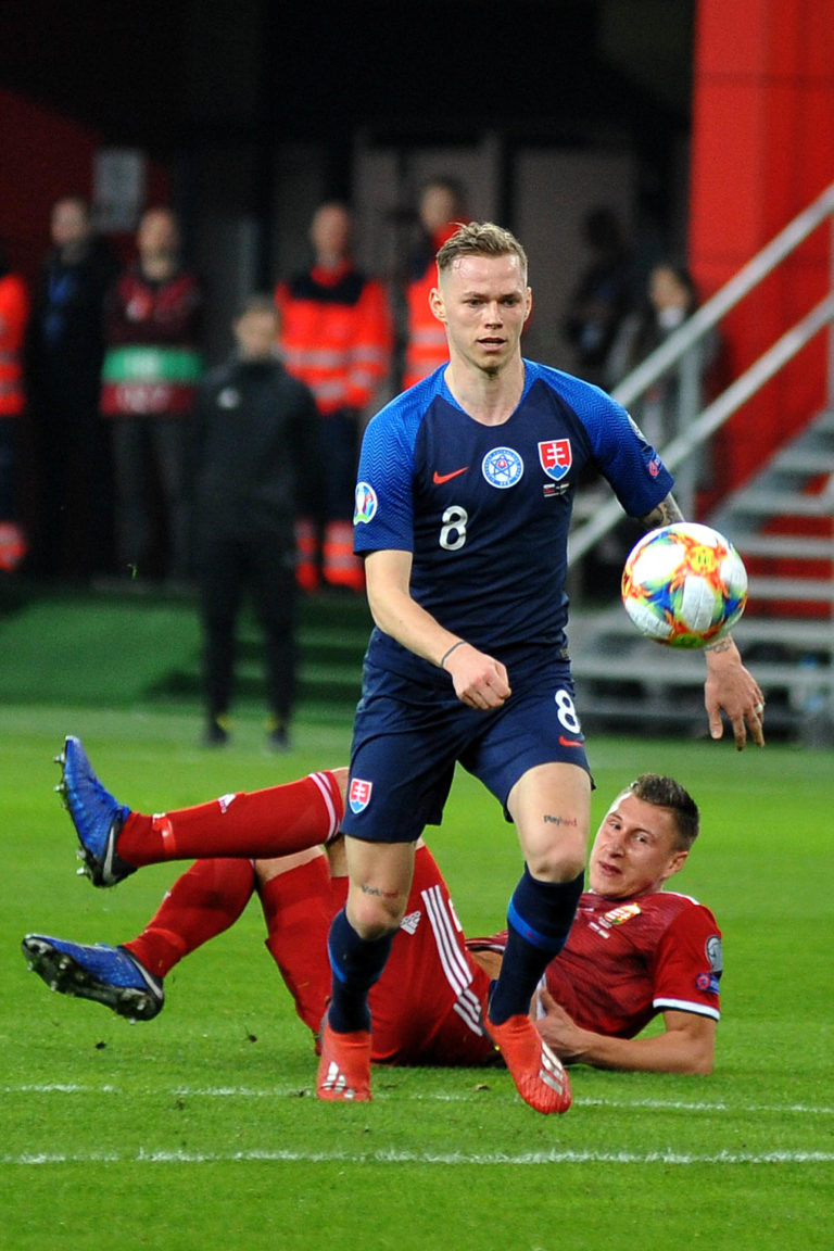 FUTBAL: Slovensko - Maďarsko (kvalifikácia o postup na ME 2020), Ondrej Duda